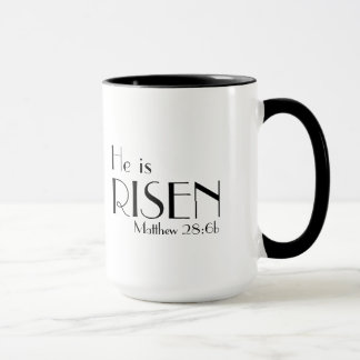Le 28:6 b de Matthew il est tasse levée de vers de