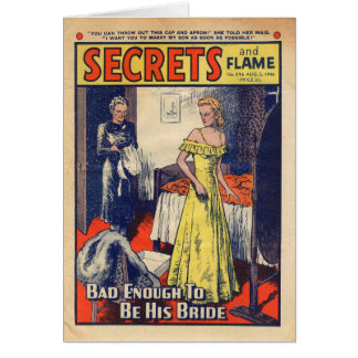 Le "assez mauvais à être carte romane vintage de