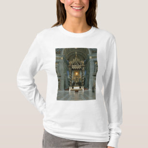 Le Baldacchino, le haut autel et la chaise