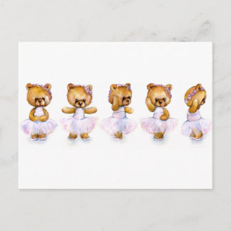 Le ballet fait un pas carte postale