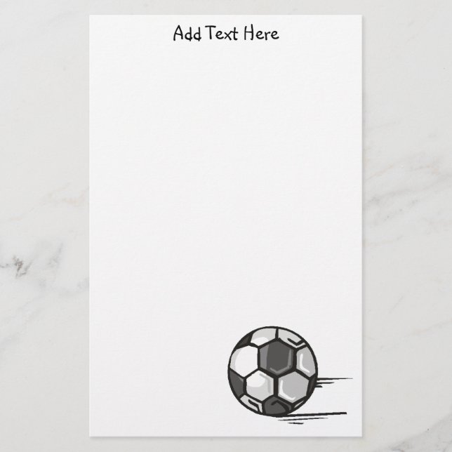 Le ballon de football folâtre la papeterie (Devant)