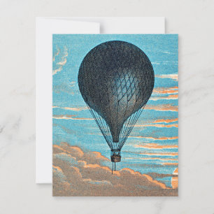 Le Ballon von E. Pichot Mitteilungskarte