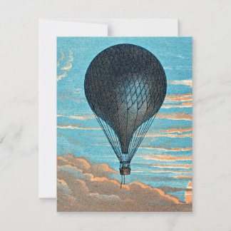 Le Ballon von E. Pichot Mitteilungskarte