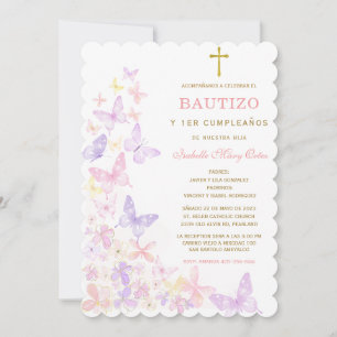 Le Baptême et Première Année invitation de notre f