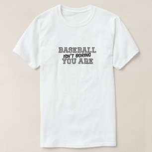 Le baseball n'est pas le T-shirt de base masculin 