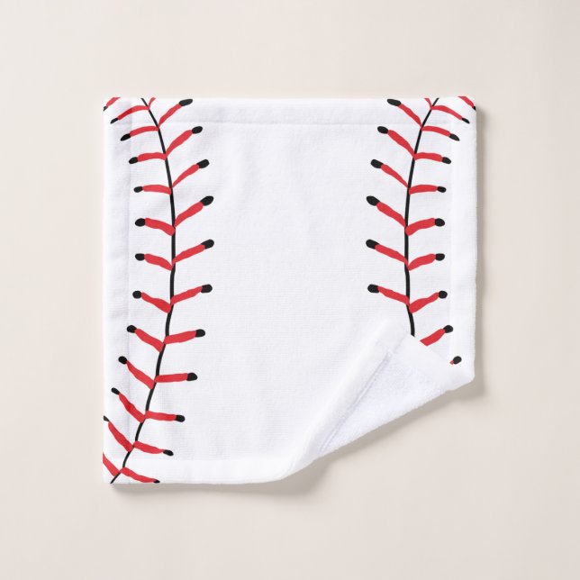 Le Baseball Série Sport Baseball Thème (Gant de toilette)