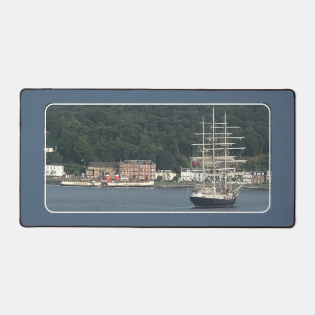 Le bateau à vapeur Waverley Paddle et le grand nav (Recto)