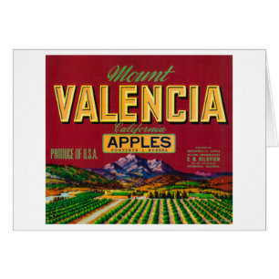 Le bâti Valence Apple marquent - Watsonville, CA