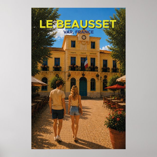 Le Beausset Poster (Vorne)