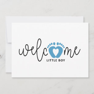 Le bébé est né. Des cartes de naissance.