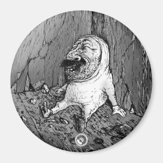 le bébé moustatchu - Magnet -001