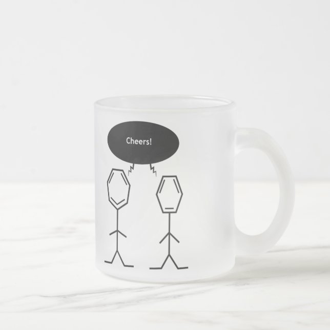 le benzène de Monsieur encourage la tasse givrée (Droit)