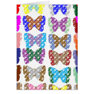 Le bijou de motif de papillon ajoutent le texte ou