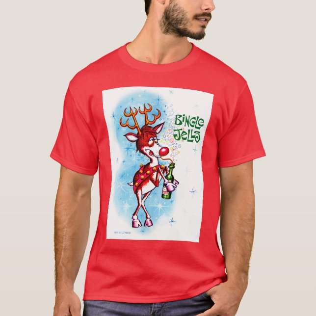 Le Bingle gélifie le T-shirt de couleur (Devant)