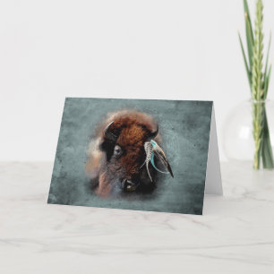Le Bison - Carte de voeux