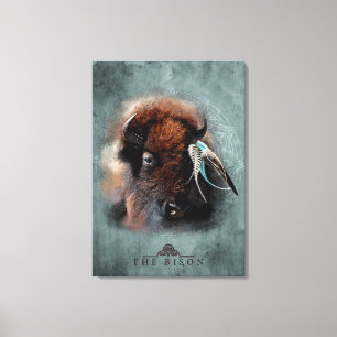 Le Bison - Toile Enveloppée