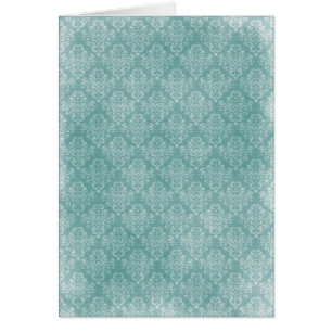 Le blanc vintage élégant de motif de damassé s'est