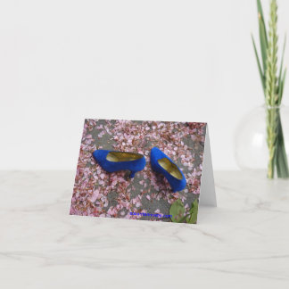 LE BLEU CHAUSSE le carte pour notes