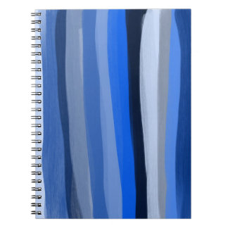 Le bleu ombrage le carnet