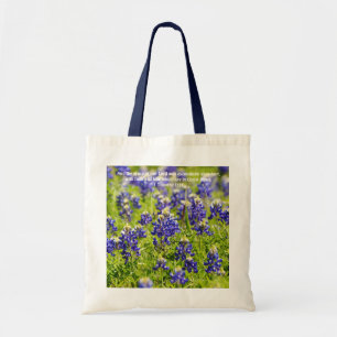 Le Bluebonnet fleurit le sac fourre-tout à