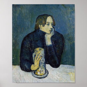 Le Bock (Portrait von Jaime Sabartés) Poster