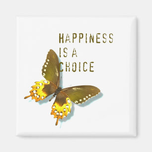 Le bonheur de papillon est un aimant bien choisi