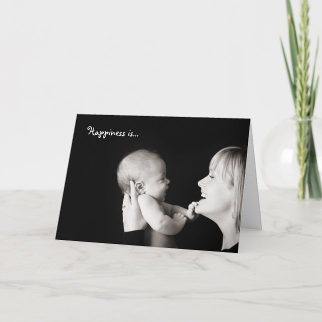 Le bonheur est… carte d'anniversaire (Devant)