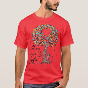 Le bonheur est d'être un Tshirt Lola Mignonne Fête