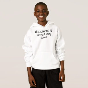 Le bonheur est l'amour et être aimé T-shirt