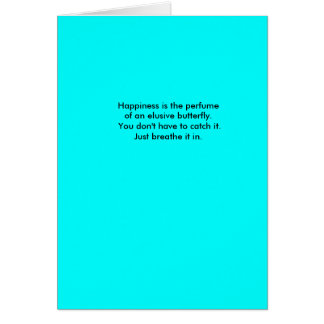 Le bonheur est le parfum d'un butterfl évasif…