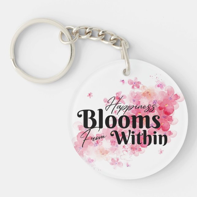 Le bonheur fleurit de l'intérieur (Devant)