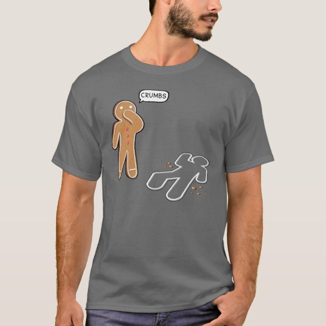 Le bonhomme en pain d'épice "PANE" le T-shirt (Devant)