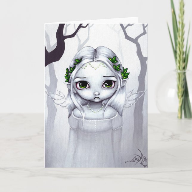 "Le bout part" de la carte de voeux (Devant)