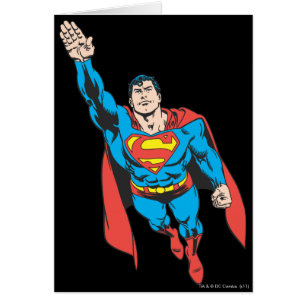 Le bras droit de Superman levé