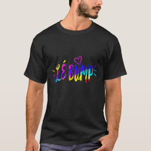 Le Bump Baby Announcement Schwangerschaft offenbar T-Shirt