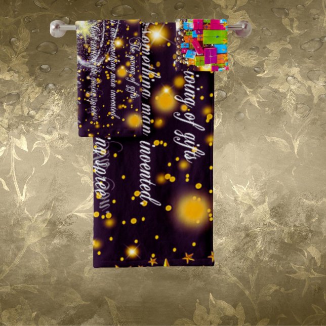 Le cadeau de Dieu de son fils ensemble de serviett (Créateur téléchargé)