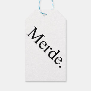 Le cadeau de Merde étiquette pour des danseurs
