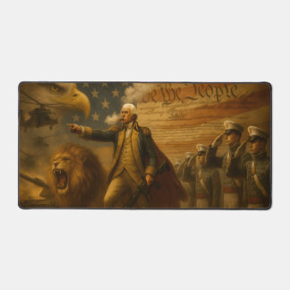 Le cadet patriotique Washington Mousepad