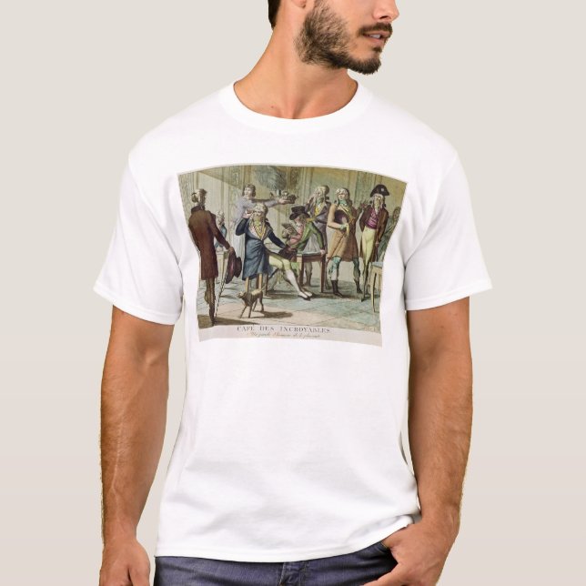 Le Cafe des Incroyables, 1797 T-Shirt (Vorderseite)