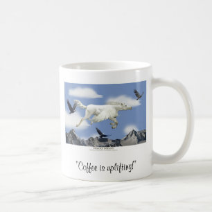 LE CAFÉ EST EN TRAIN D'EXPLOSER ! Pegasus Art Mug
