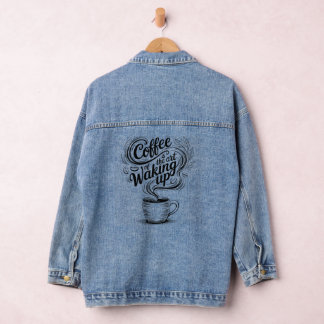 Le café est l'art de se réveiller