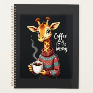 Le café est pour l'amant de café de girafe drôle f