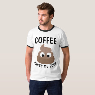 LE CAFÉ ME FAIT DES T-shirts POOP & sweatshirt