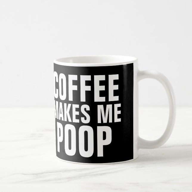 Le café me fait la dunette les tasses de café (Droite)