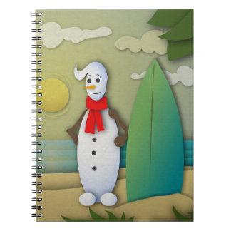 Le cahier de bonhomme de neige d'été