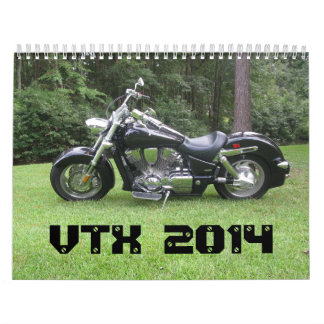Le calendrier #1 de Honda VTX 2014