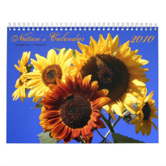 Le calendrier 2010 de la nature