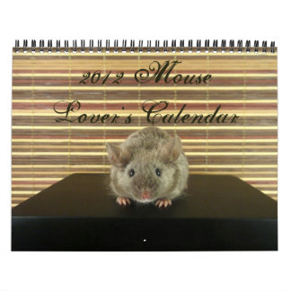 Le calendrier 2012 de l'amant de souris