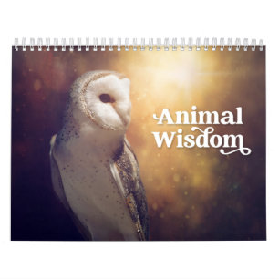 Le calendrier artistique des animaux inspirants