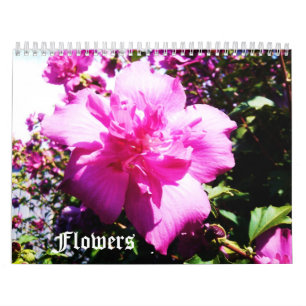LE calendrier BEAUTÉ DES FLEURS